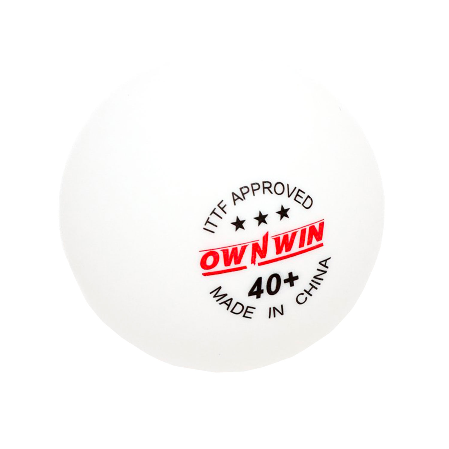 Мячи для настольного тенниса Ownwin 40+, 6шт