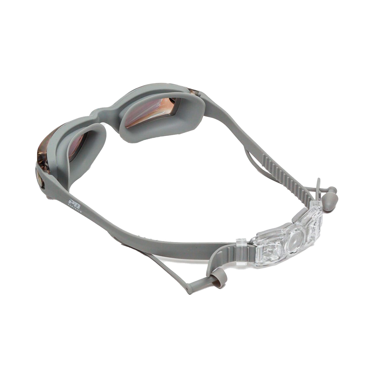 Очки для плавания PowerGym (серый)