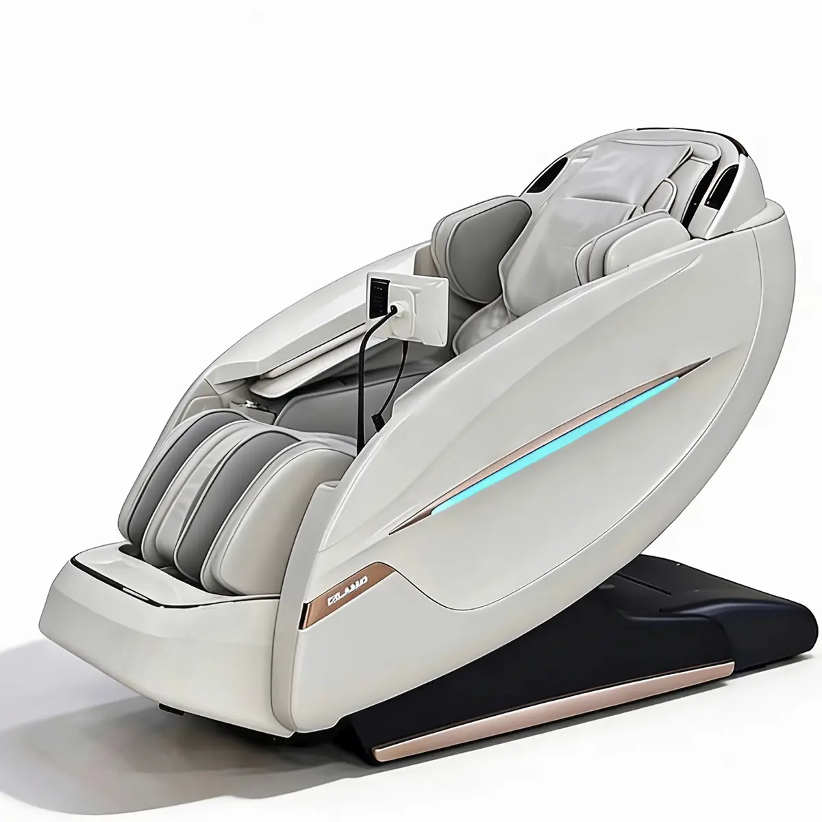 Массажное кресло Relasso "Royal" (белый)