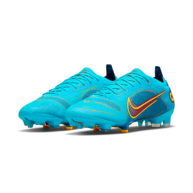 Футбольные бутсы Nike Mercurial Vapor 14 (Голубые) 