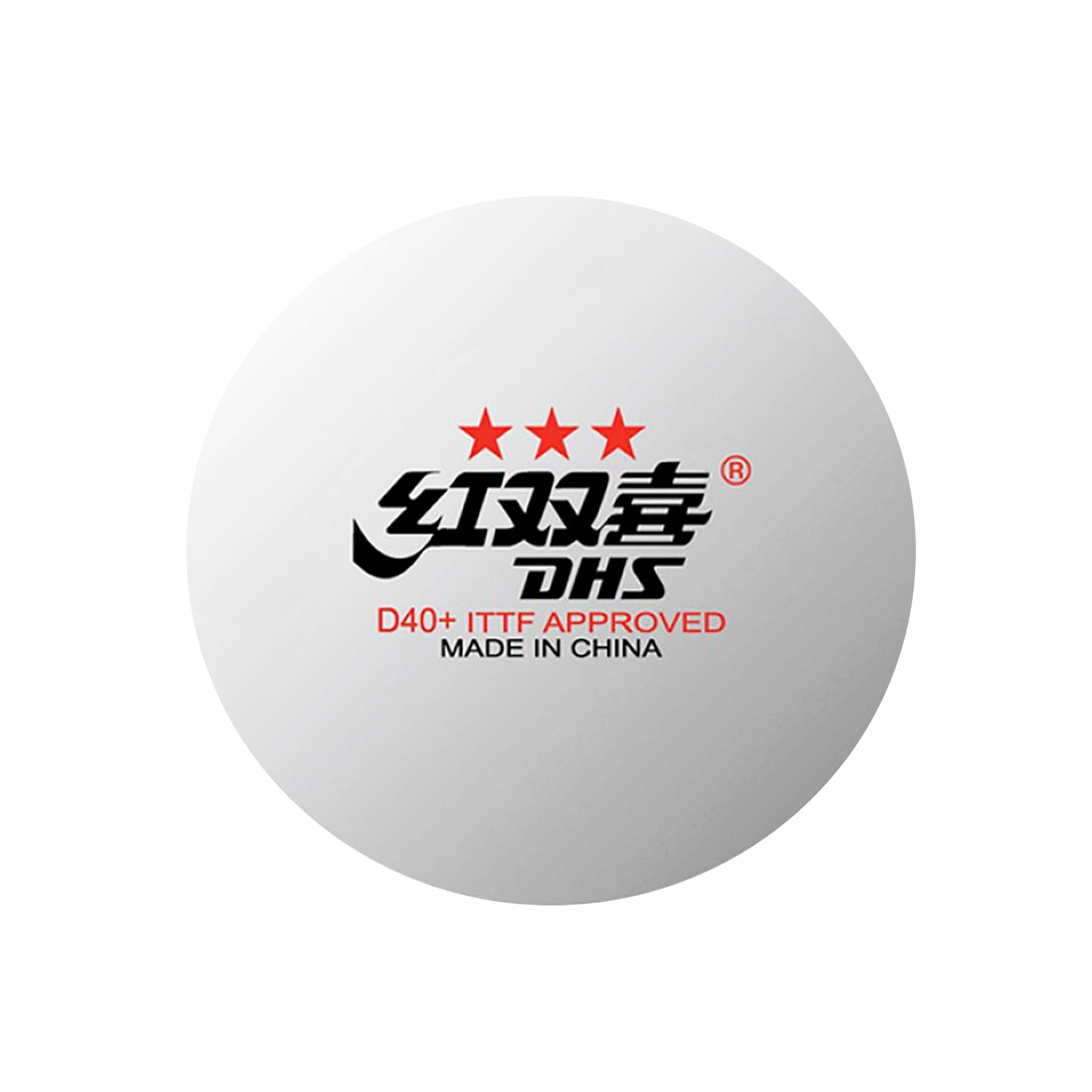 Мячи для настольного тенниса DHS 40+ 3 звезды
