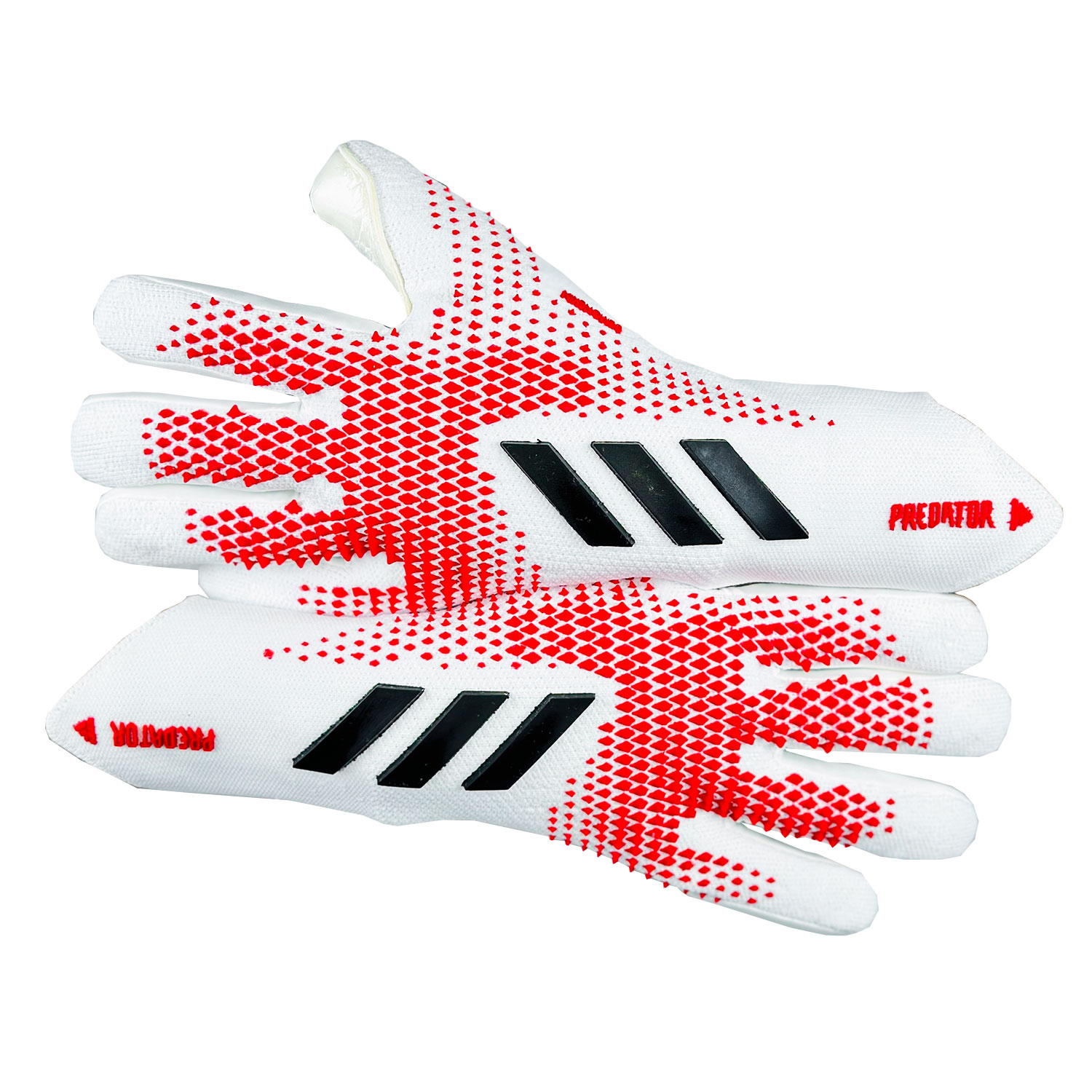 Вратарские перчатки Predator (Бело-красный)