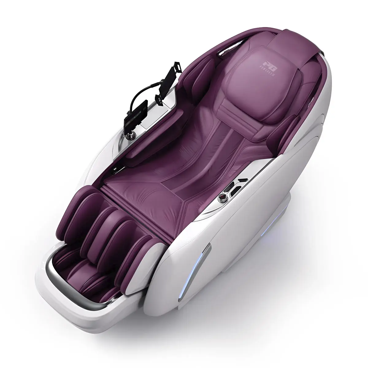 Massaj kreslo PowerGym "Fiona" (oq)