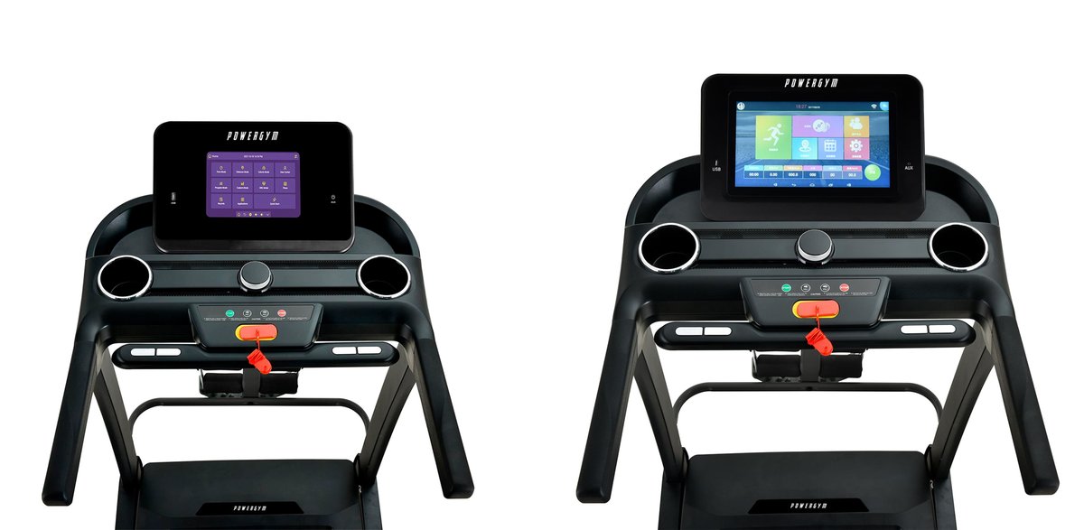 Экраны беговой дорожки PowerGym PG-557: 10 и 15 дюймов