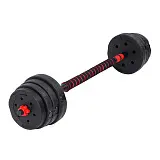 Grifli yig‘ma gantellar 15 kg (2 dona x 7.5 kg)