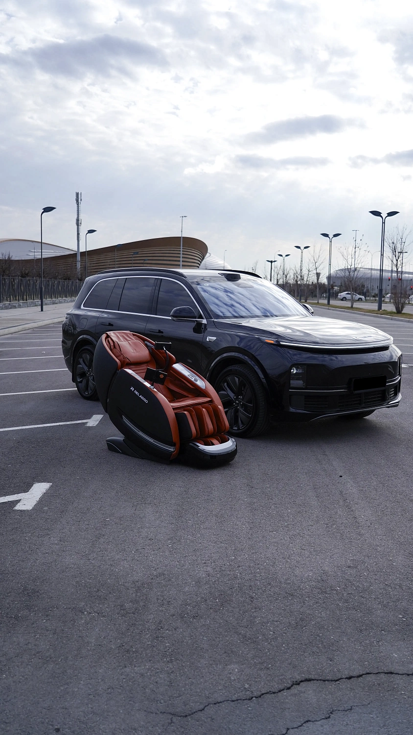 Массажное кресло PowerGym L9 (Ораанжевый)