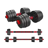 Grifli yig‘ma gantellar 20 kg (2 dona x 10 kg)