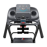 Беговая дорожка PowerGym PG-460MI с массажером и гантелями, домашний тренажёр