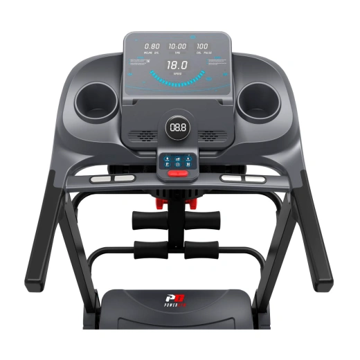 Беговая дорожка PowerGym PG-460MI с массажером и гантелями, домашний тренажёр