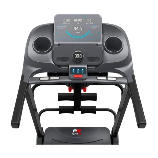 Беговая дорожка PowerGym PG-460MI с массажером и гантелями, домашний тренажёр