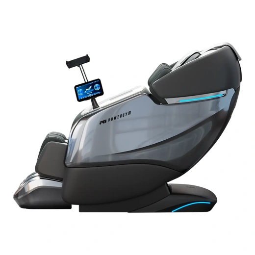 Массажное кресло PowerGym G-7 (серый)