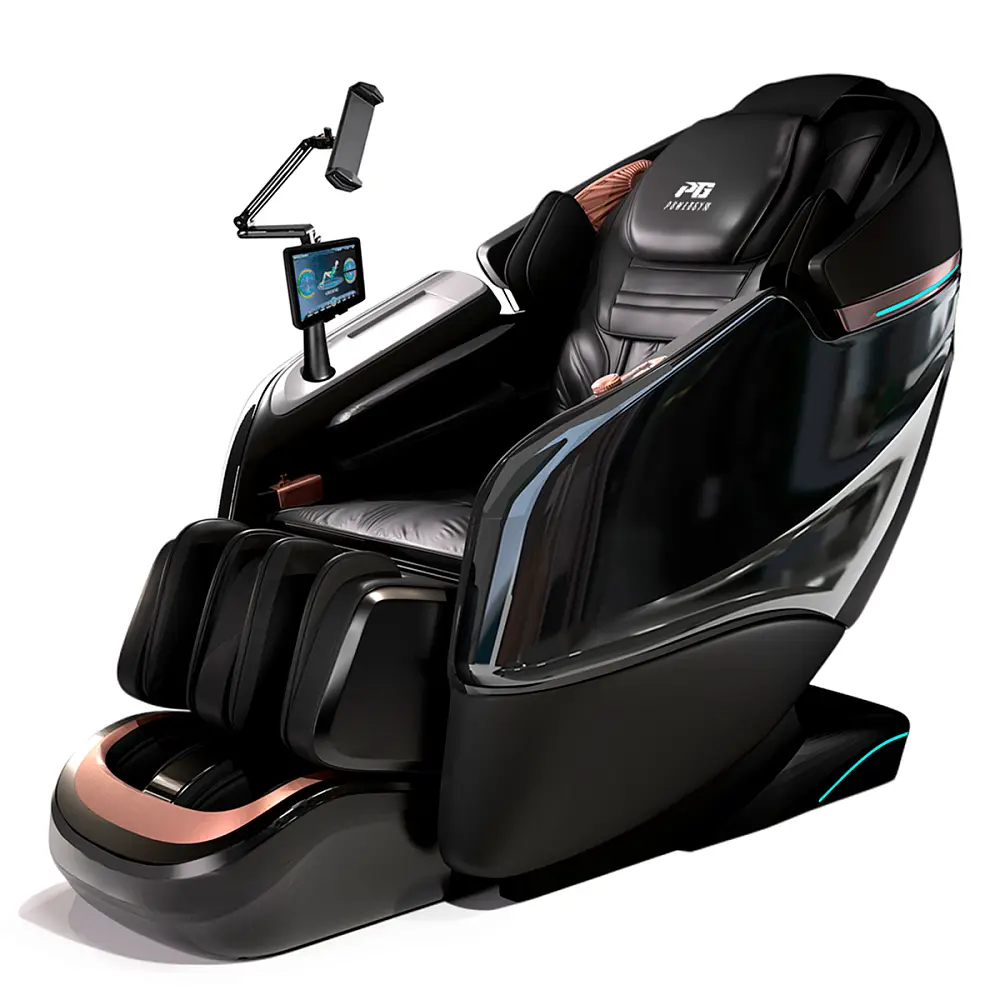 Массажное кресло PowerGym G-7 (черный)