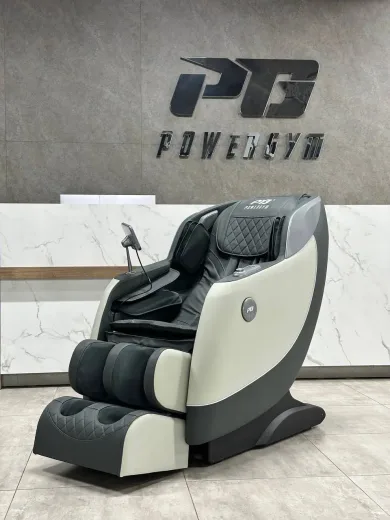Массажное кресло PowerGym JT-408 белый