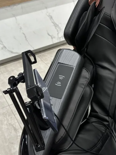 Массажное кресло PowerGym G-7 (черный)
